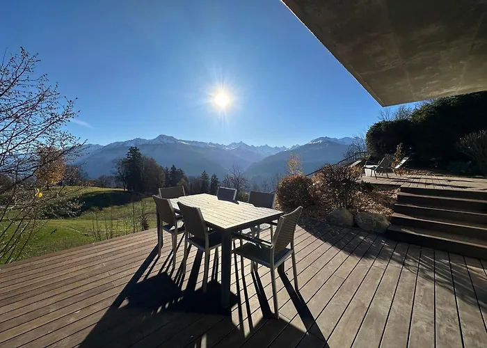 Mirador Alpine Horizon -Crans Montana- Swiss Alps